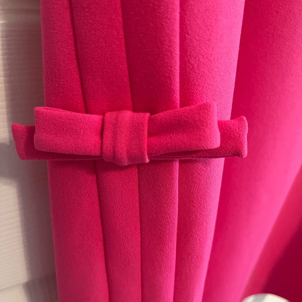 Karl Lagerfeld Pink Sheath Mini Dress Square Neck - Picture 8 of 9